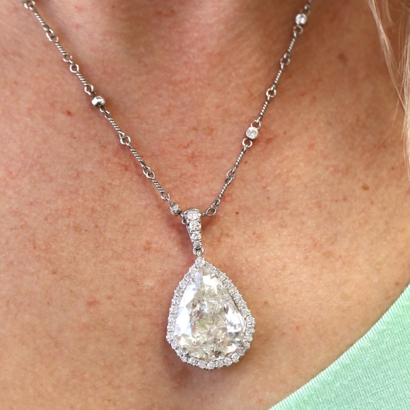 Jenna Jameson Jewelry - 18.83 Carat Superman Diamond Shape